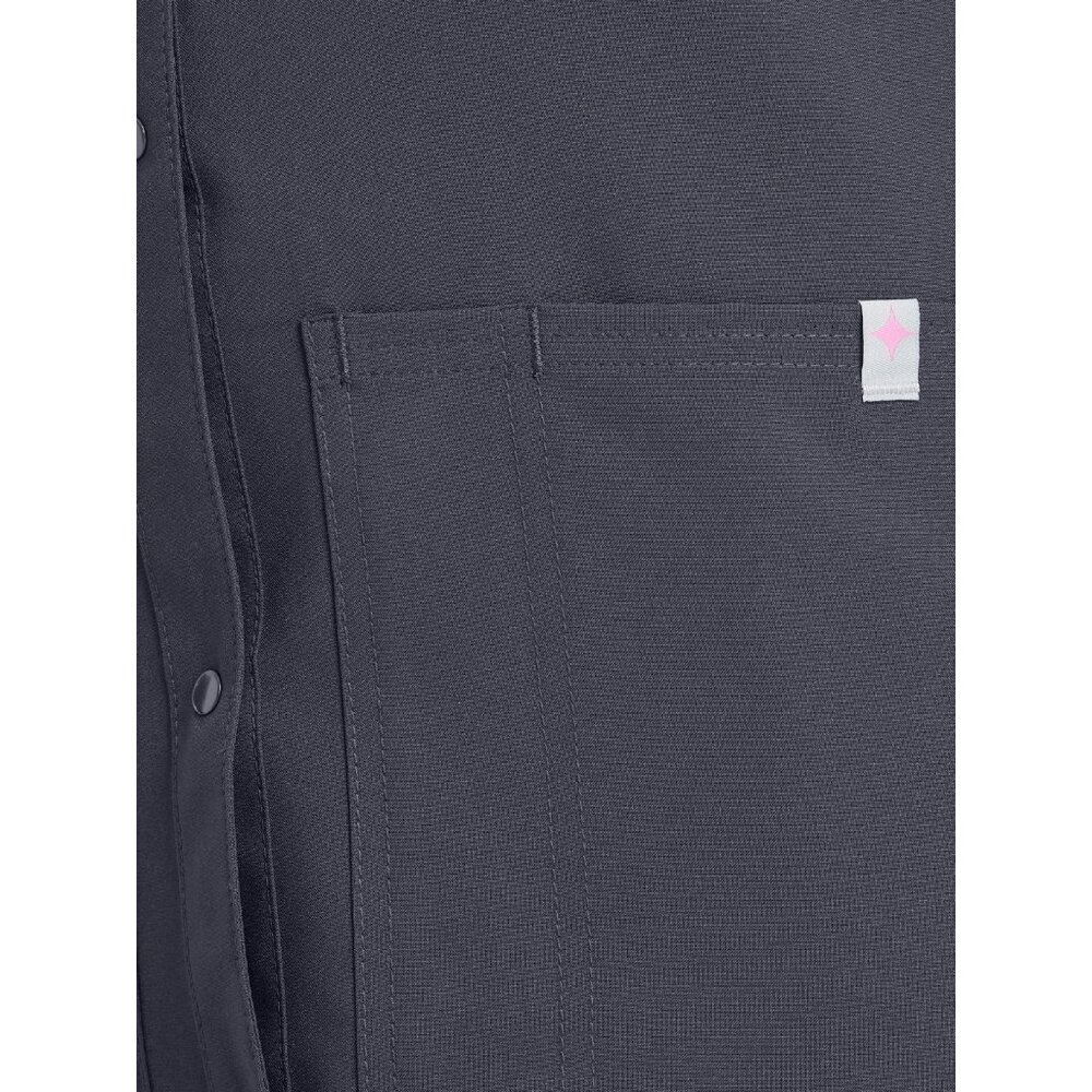 Scrubstar Fashion Seasonal Stretch Snap Warm-up Jacket, Size XL, Relaxed Fit - Picture 5 of 7